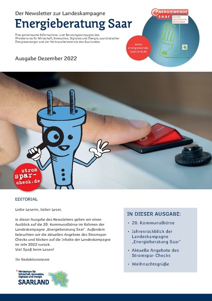 Datei:2022-12 Newsletter zur Landeskampagne Energieberatung Saar.pdf