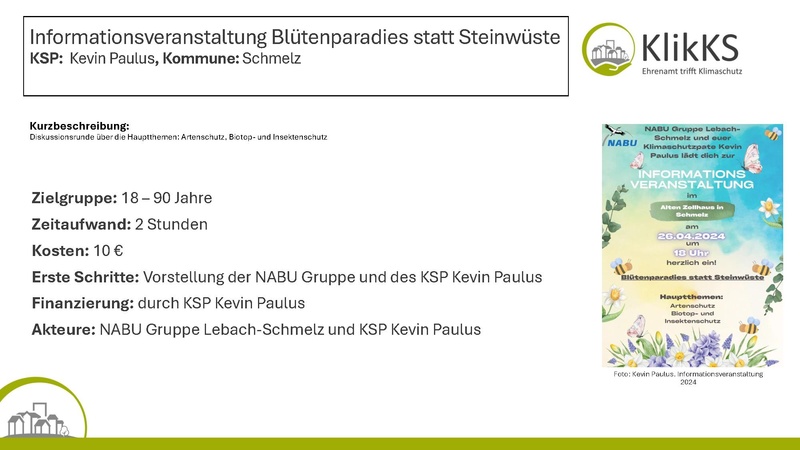 Datei:KlikKS Steckbrief Arten- und Insektenschutz in Schmelz.pdf